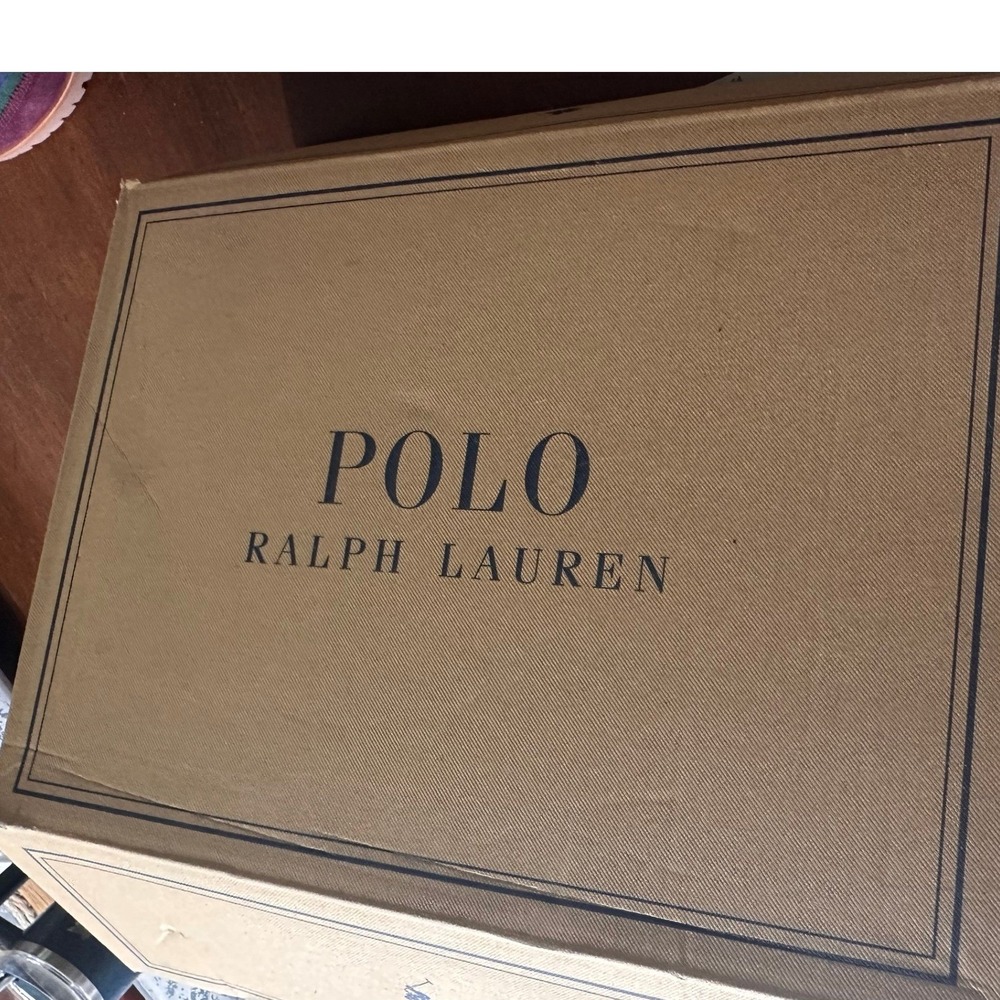 Polo Ralph Lauren NWBBryson Chelsea Boots Size 10 Brown Excellent Suede Lug Sole - Picture 6 of 12